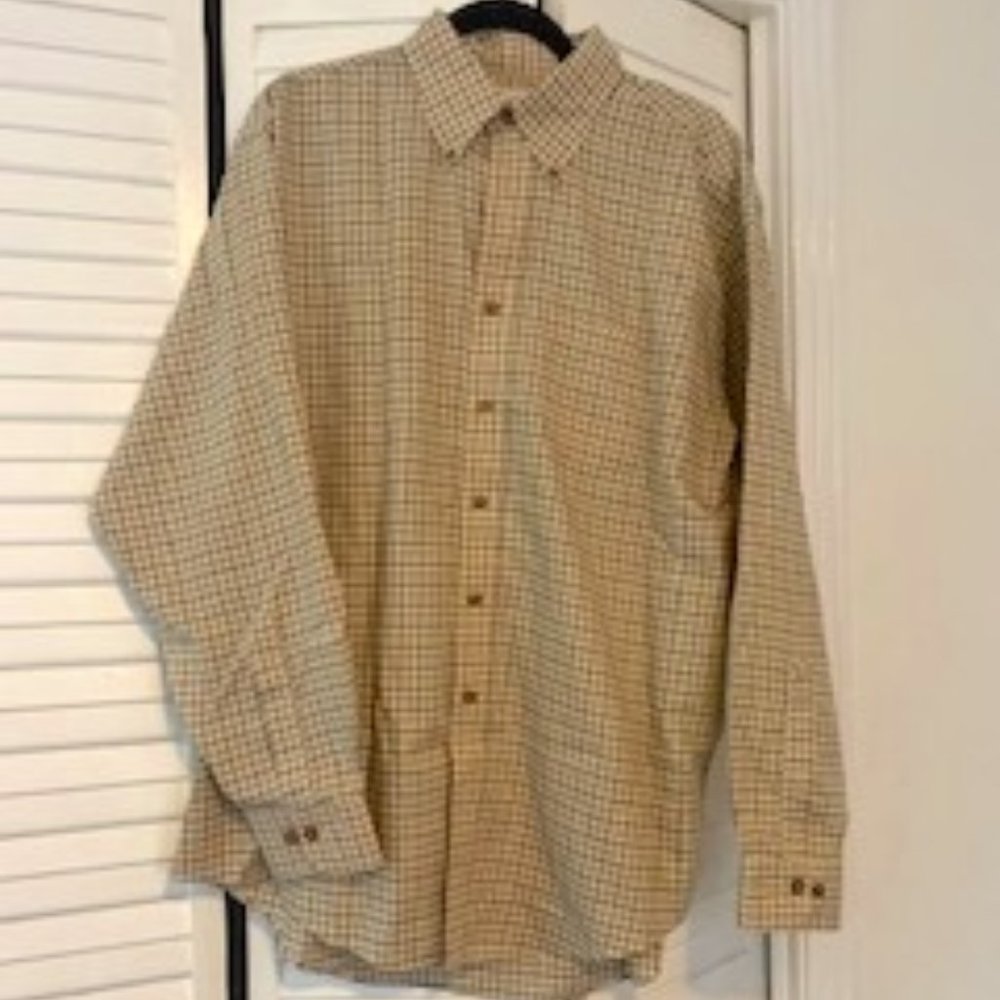 Men's Brooks Brothers Plaid Shirt, Size large